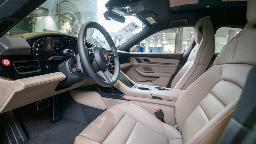 new 2025 Porsche Taycan car, priced at $123,145