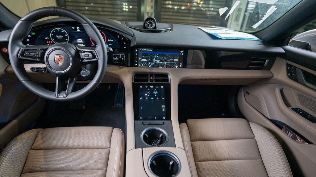 new 2025 Porsche Taycan car, priced at $123,145