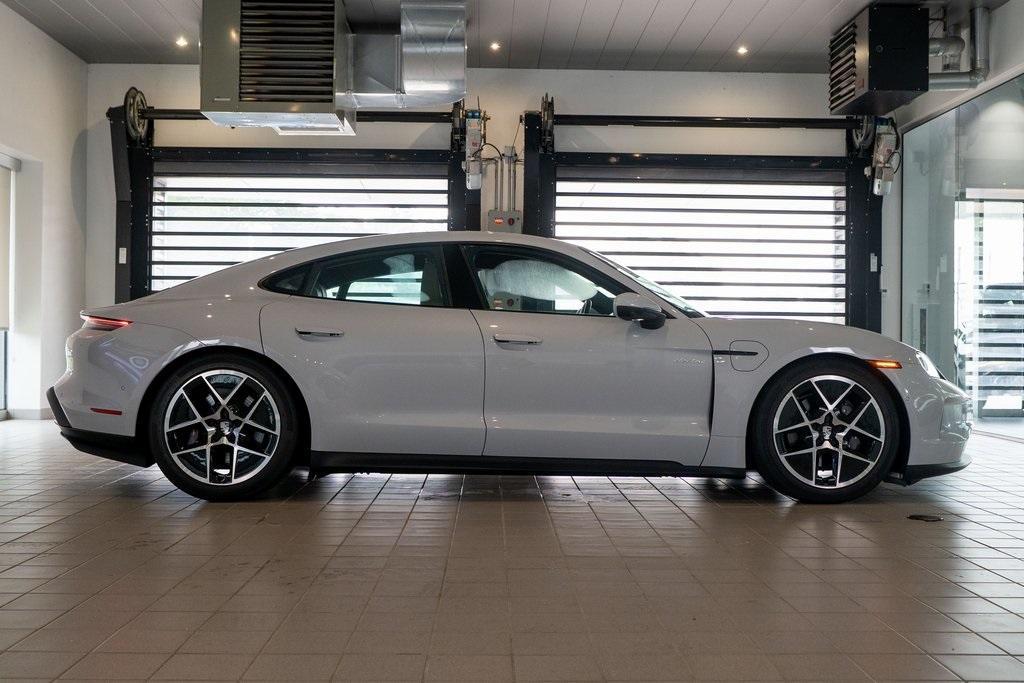 new 2025 Porsche Taycan car, priced at $123,145