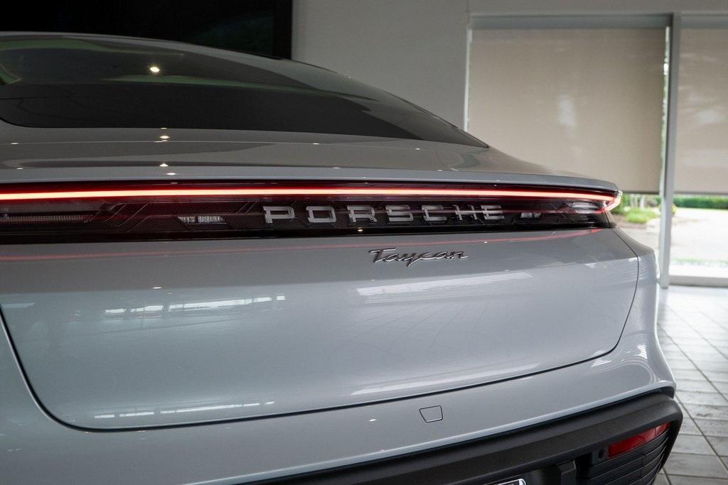 new 2025 Porsche Taycan car, priced at $123,145