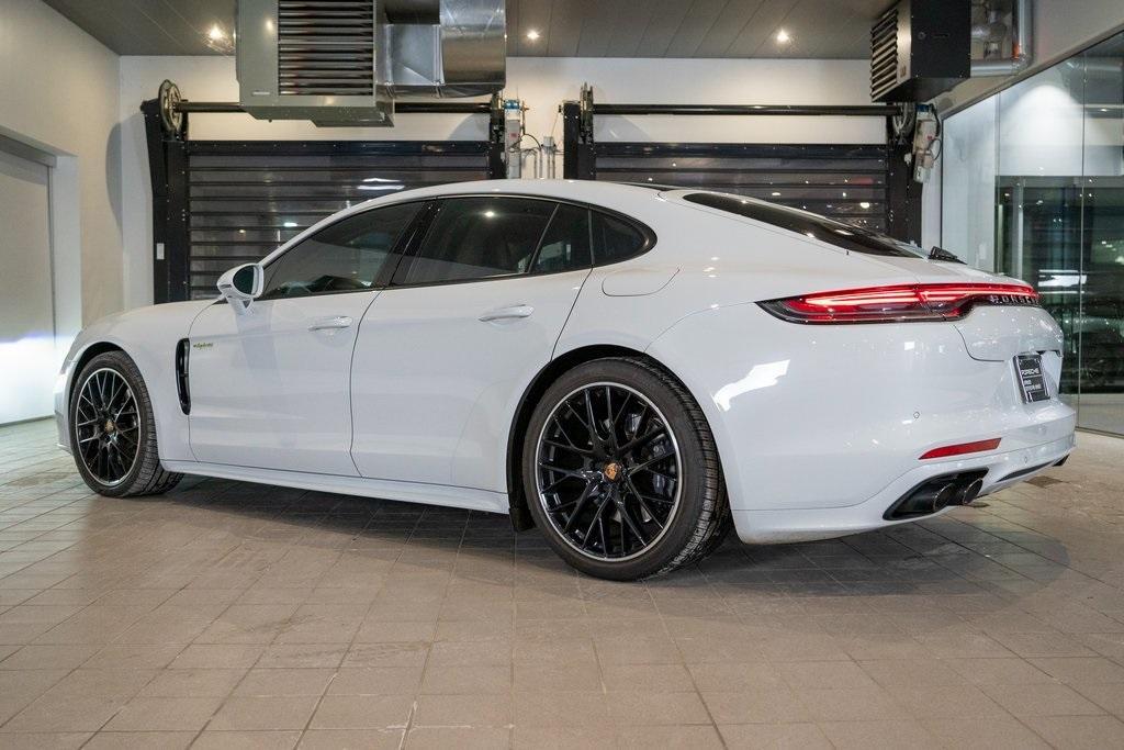 used 2021 Porsche Panamera e-Hybrid car, priced at $79,989