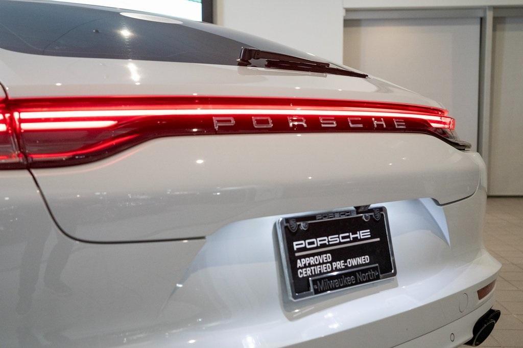 used 2021 Porsche Panamera e-Hybrid car, priced at $79,989