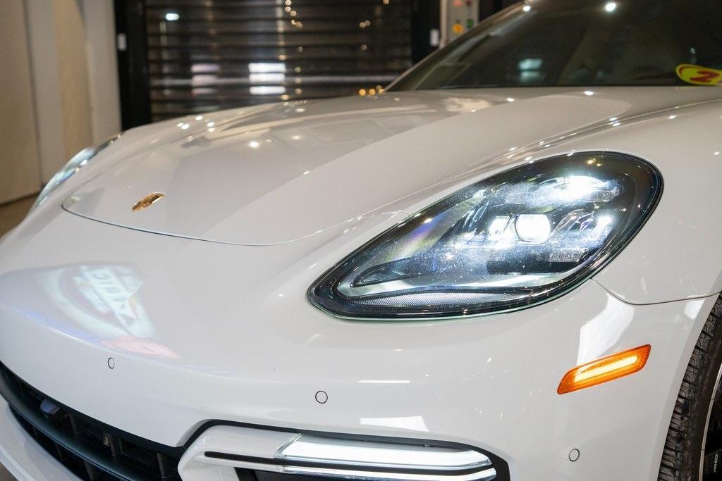 used 2021 Porsche Panamera e-Hybrid car, priced at $79,989