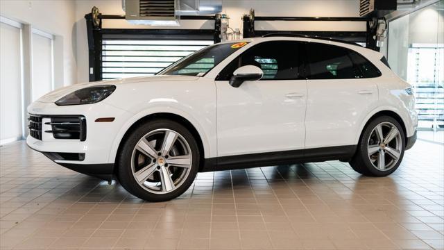 used 2024 Porsche Cayenne car, priced at $82,499