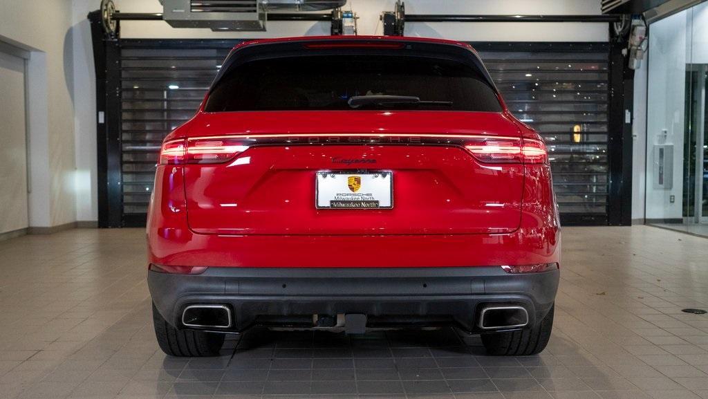 used 2022 Porsche Cayenne car, priced at $58,994