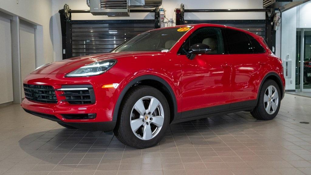 used 2022 Porsche Cayenne car, priced at $58,994