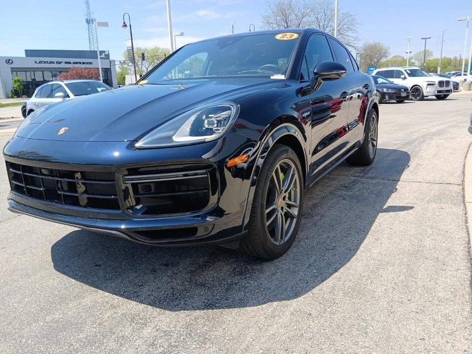 used 2023 Porsche Cayenne E-Hybrid Coupe car, priced at $169,989
