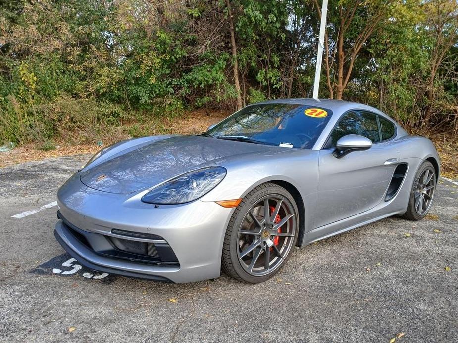 used 2021 Porsche 718 Cayman car, priced at $89,958