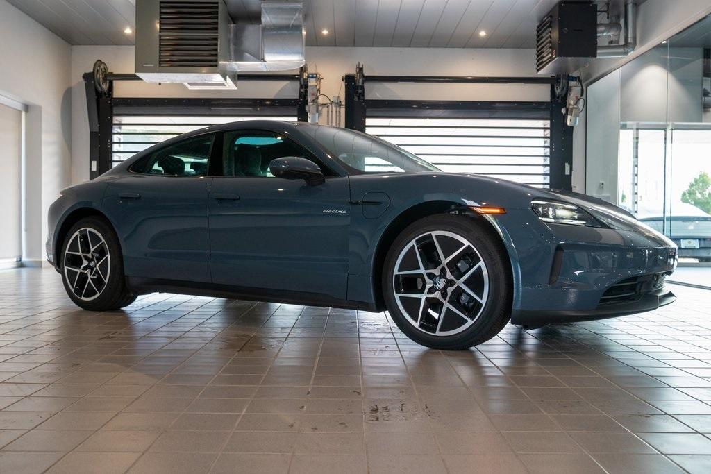 new 2025 Porsche Taycan car, priced at $134,435
