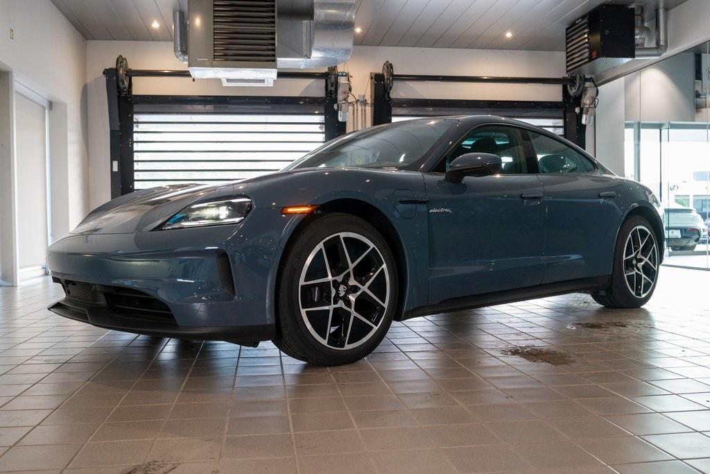new 2025 Porsche Taycan car, priced at $134,435