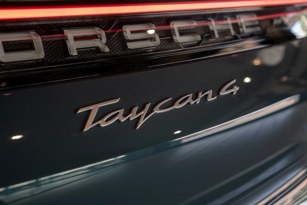 new 2025 Porsche Taycan car, priced at $134,435