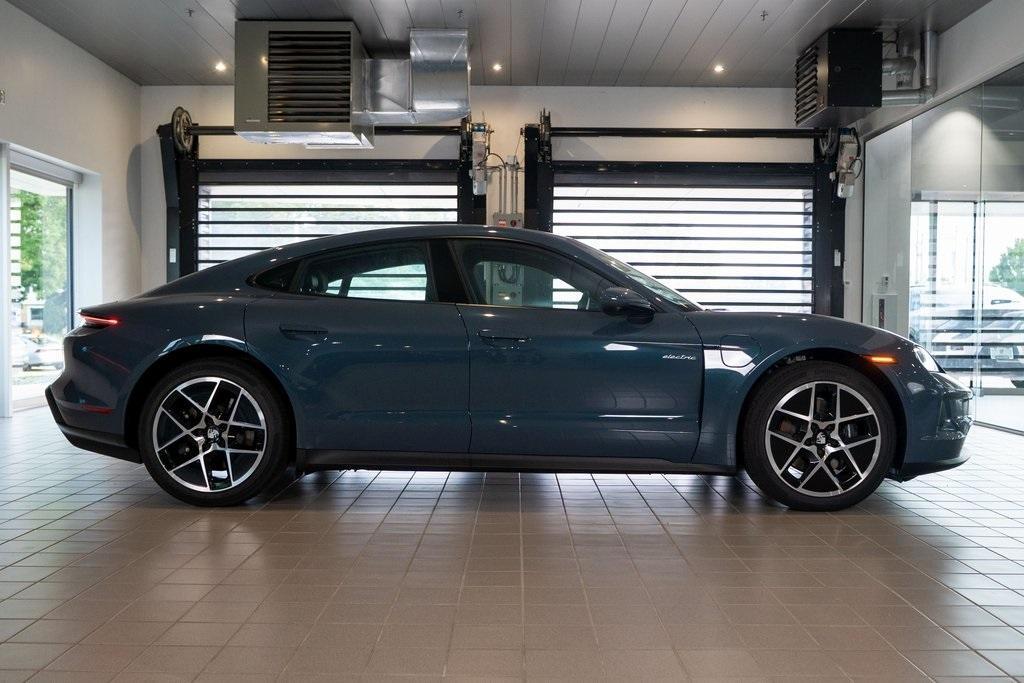 new 2025 Porsche Taycan car, priced at $134,435