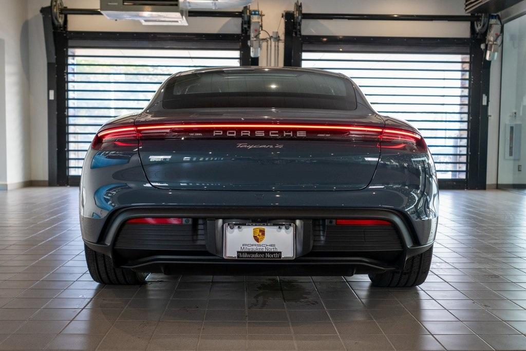 new 2025 Porsche Taycan car, priced at $134,435
