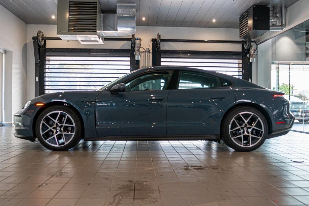 new 2025 Porsche Taycan car, priced at $134,435