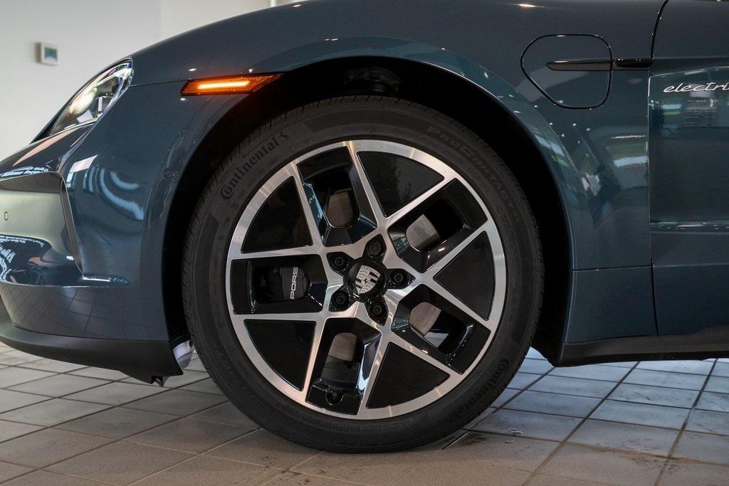 new 2025 Porsche Taycan car, priced at $134,435