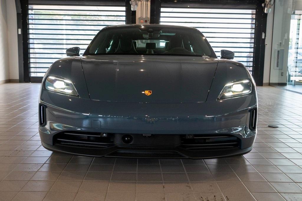 new 2025 Porsche Taycan car, priced at $134,435