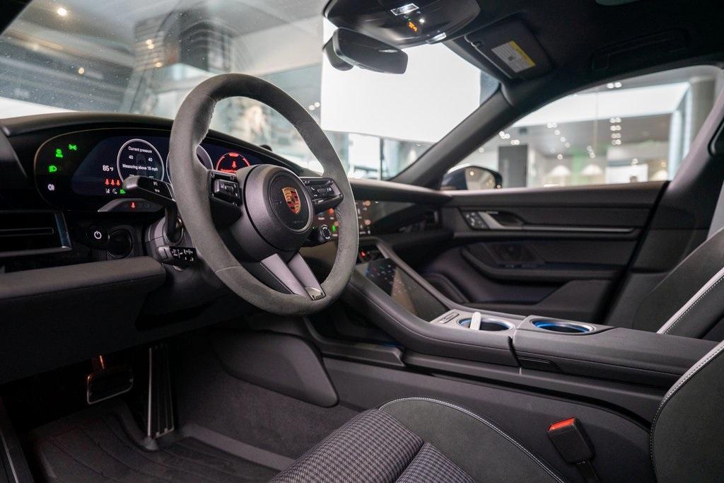new 2025 Porsche Taycan car, priced at $134,435