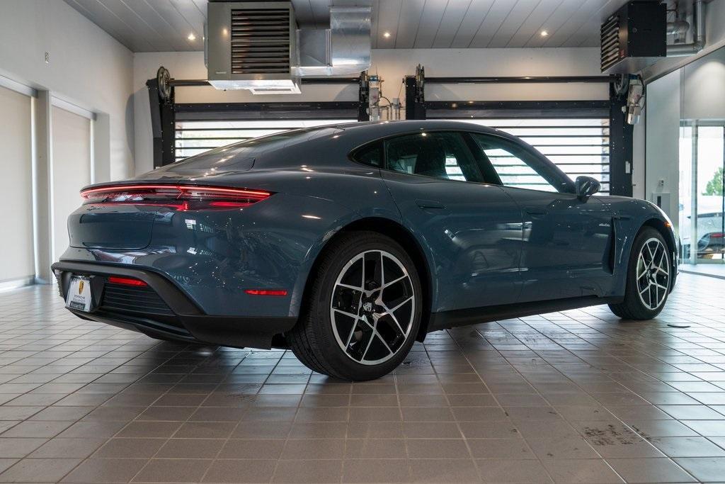 new 2025 Porsche Taycan car, priced at $134,435