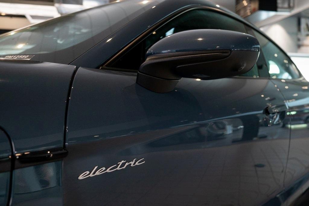 new 2025 Porsche Taycan car, priced at $134,435