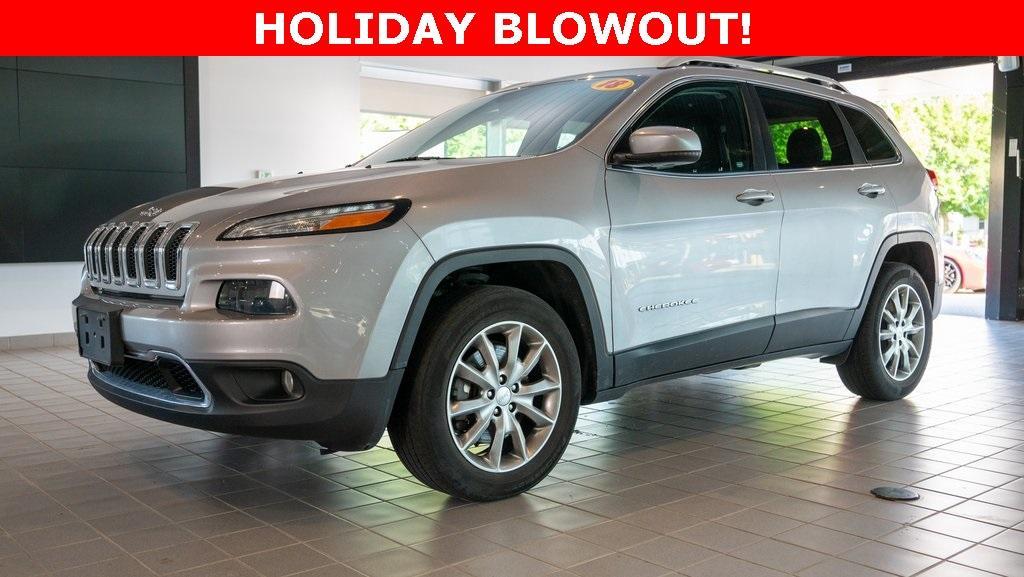 used 2018 Jeep Cherokee car, priced at $17,976