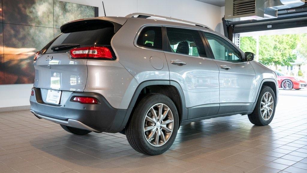 used 2018 Jeep Cherokee car, priced at $19,878