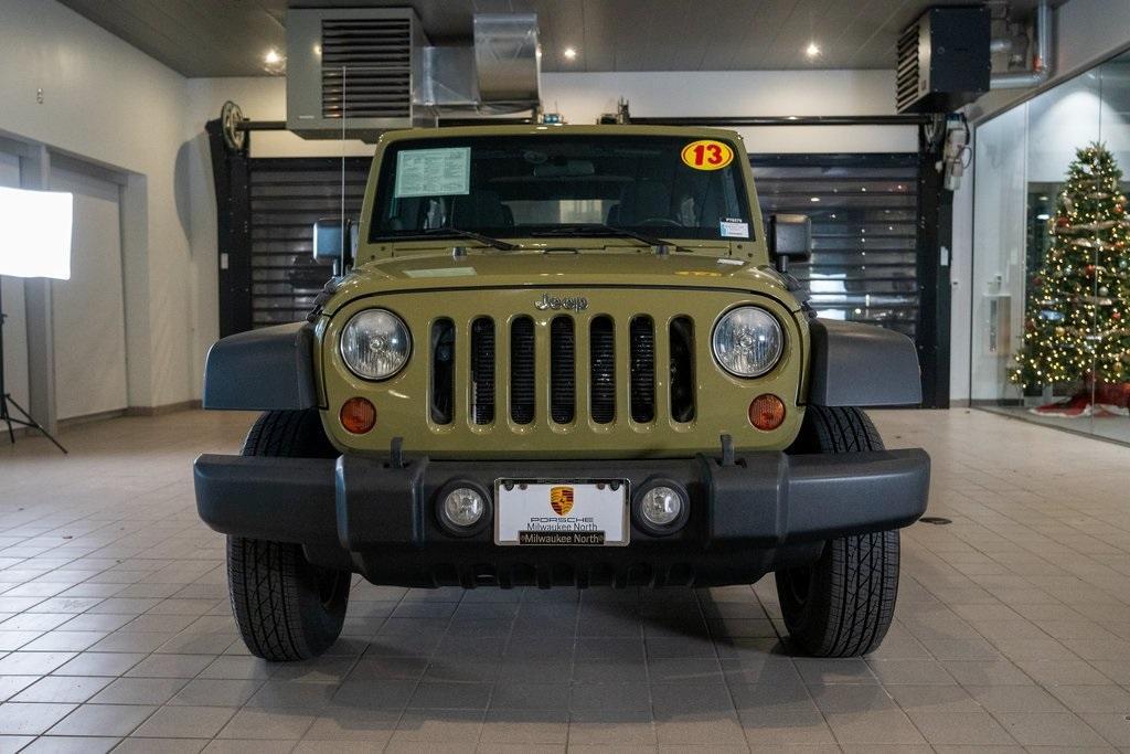 used 2013 Jeep Wrangler Unlimited car, priced at $15,549