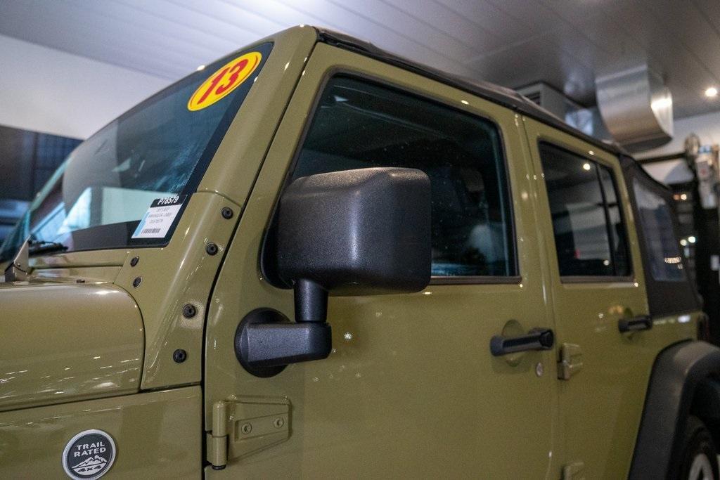 used 2013 Jeep Wrangler Unlimited car, priced at $15,549