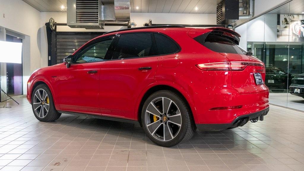 used 2023 Porsche Cayenne E-Hybrid car, priced at $138,499