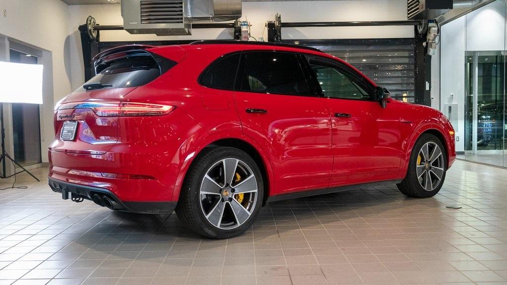 used 2023 Porsche Cayenne E-Hybrid car, priced at $138,499