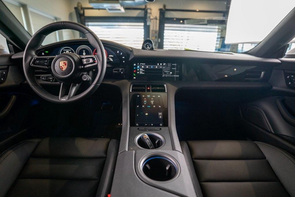 new 2025 Porsche Taycan car, priced at $128,395