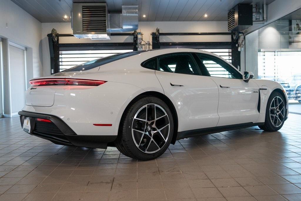 new 2025 Porsche Taycan car, priced at $128,395