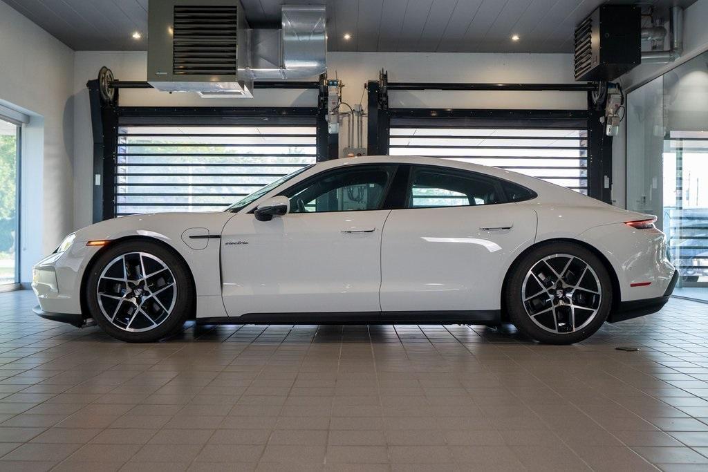 new 2025 Porsche Taycan car, priced at $128,395