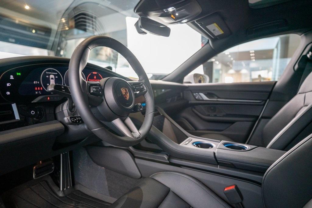new 2025 Porsche Taycan car, priced at $128,395