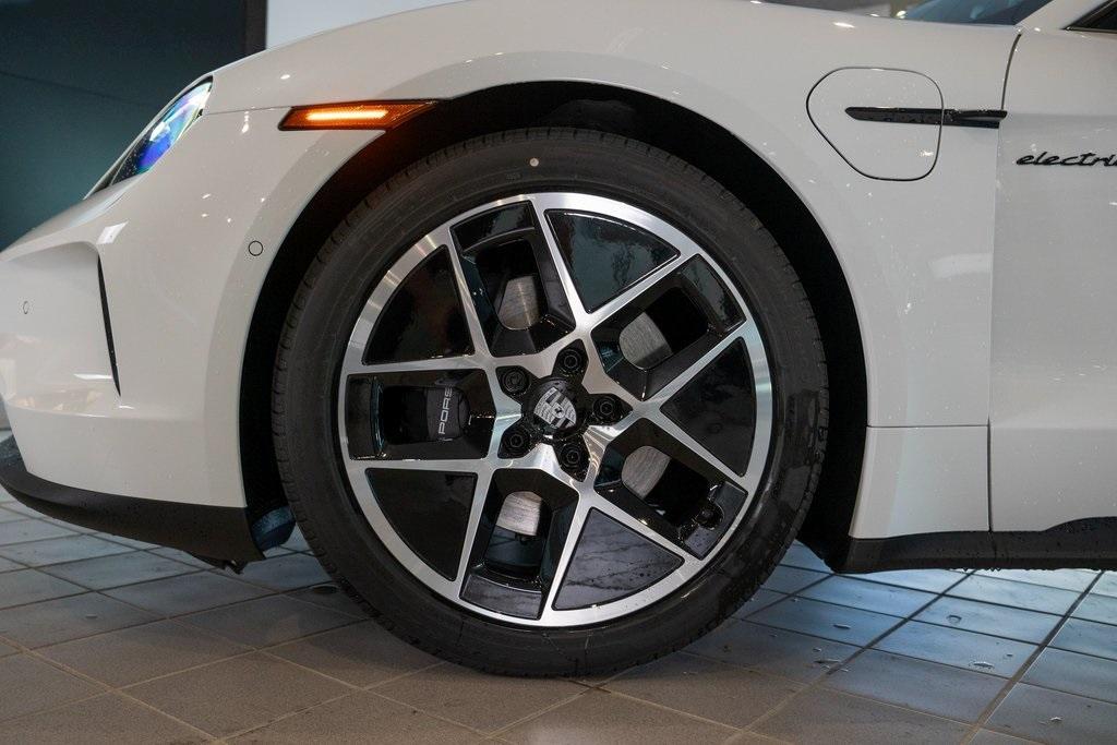 new 2025 Porsche Taycan car, priced at $128,395