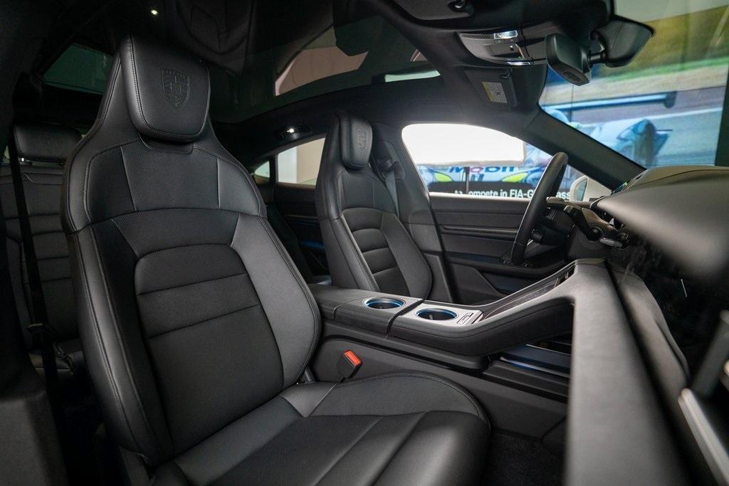new 2025 Porsche Taycan car, priced at $128,395