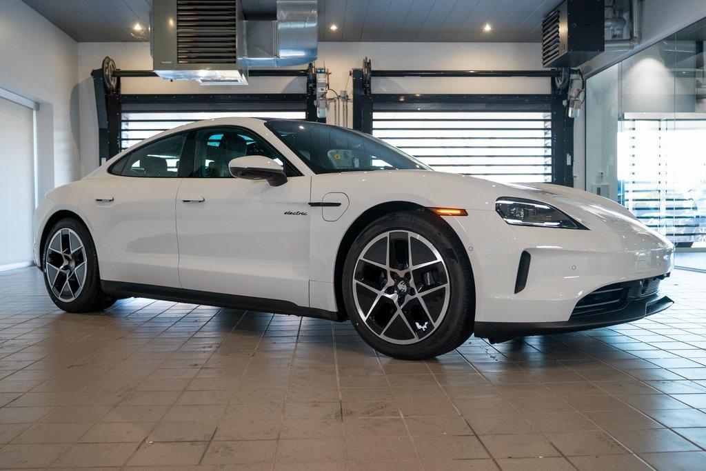 new 2025 Porsche Taycan car, priced at $128,395