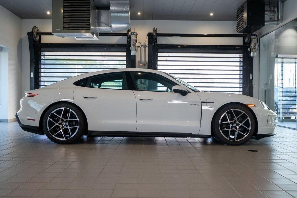 new 2025 Porsche Taycan car, priced at $128,395