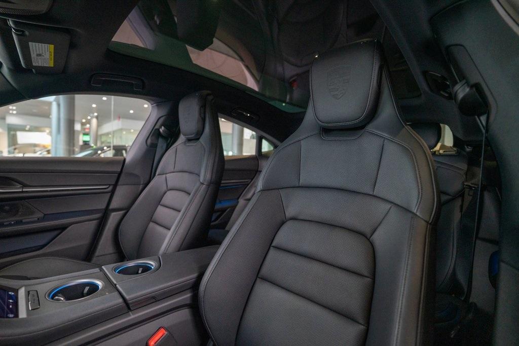 new 2025 Porsche Taycan car, priced at $128,395