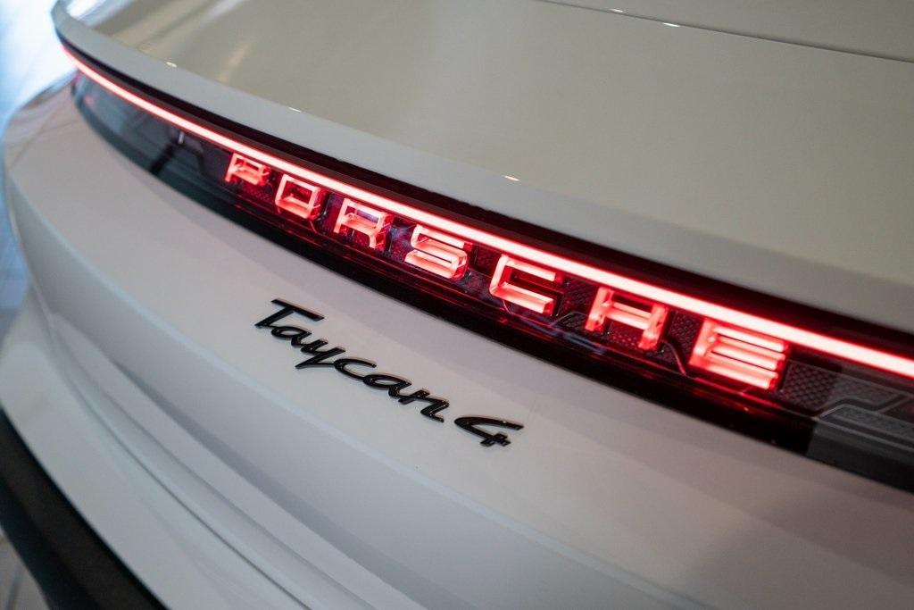 new 2025 Porsche Taycan car, priced at $128,395