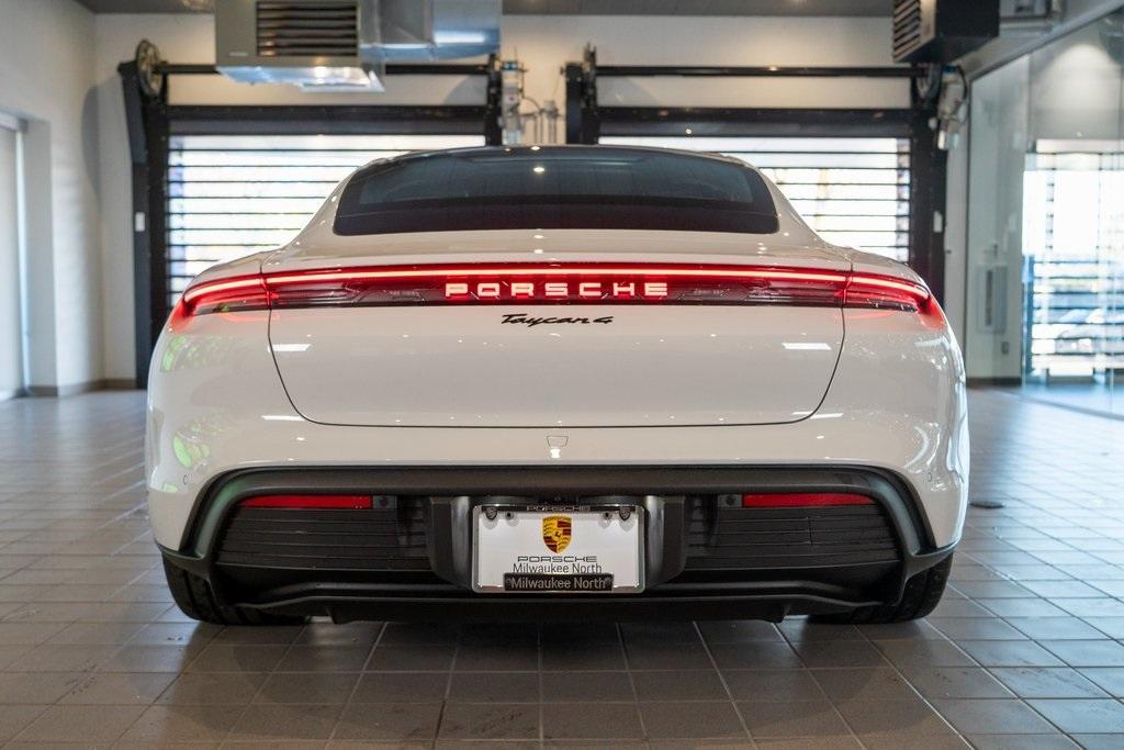 new 2025 Porsche Taycan car, priced at $128,395