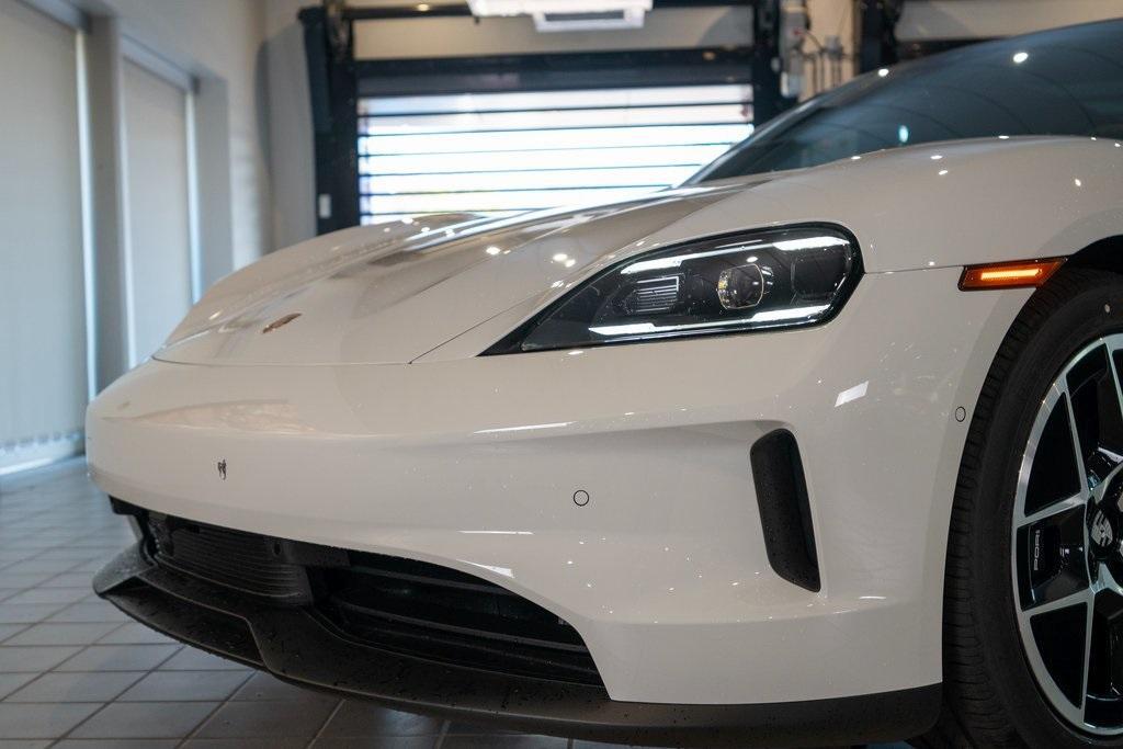 new 2025 Porsche Taycan car, priced at $128,395