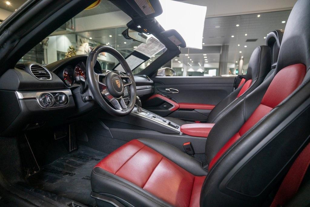 used 2018 Porsche 718 Boxster car, priced at $62,988