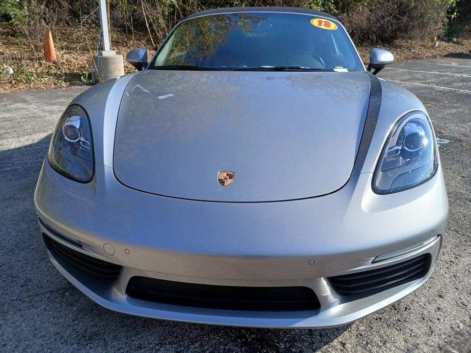 used 2018 Porsche 718 Boxster car, priced at $66,499