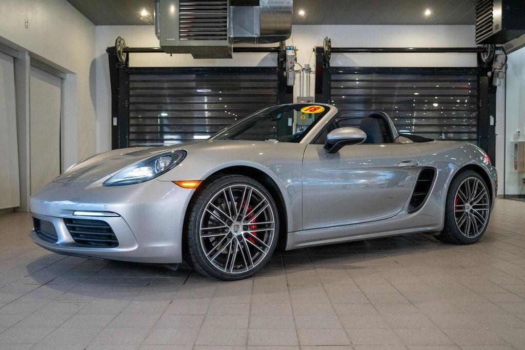 used 2018 Porsche 718 Boxster car, priced at $62,988