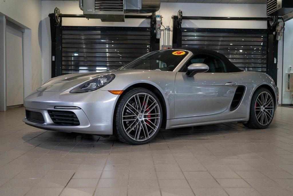 used 2018 Porsche 718 Boxster car, priced at $62,988