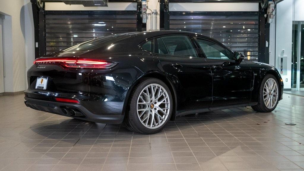 used 2022 Porsche Panamera car, priced at $72,888