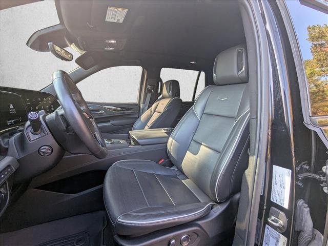 used 2023 Cadillac Escalade car, priced at $74,852
