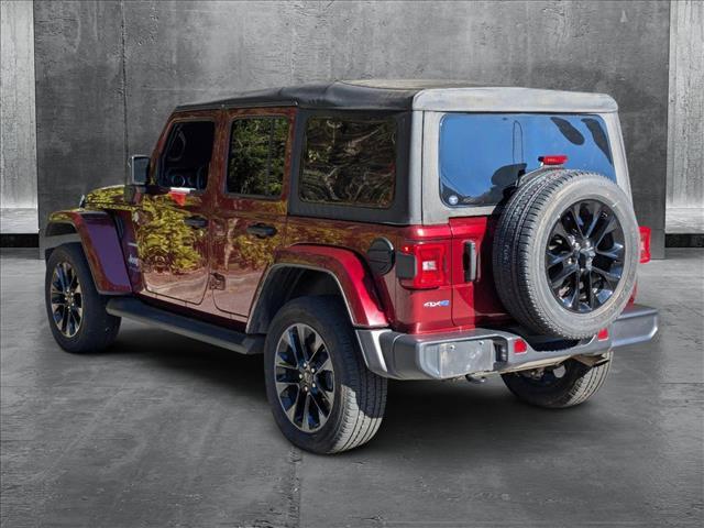 used 2021 Jeep Wrangler Unlimited car, priced at $34,747