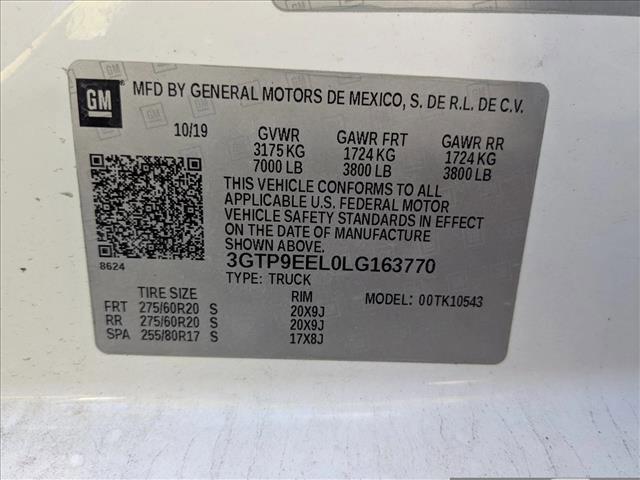 used 2020 GMC Sierra 1500 car, priced at $40,594