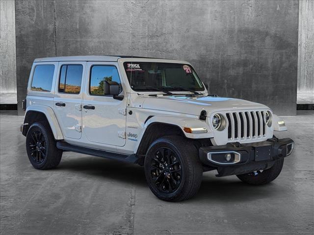 used 2021 Jeep Wrangler Unlimited car, priced at $32,597